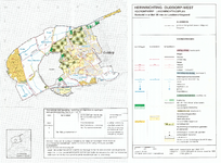 D20-D10 Herinrichting Ouddorp-West voorontwerp landinrichtingsplan (2x) (in hoes met D20-D13), 1993